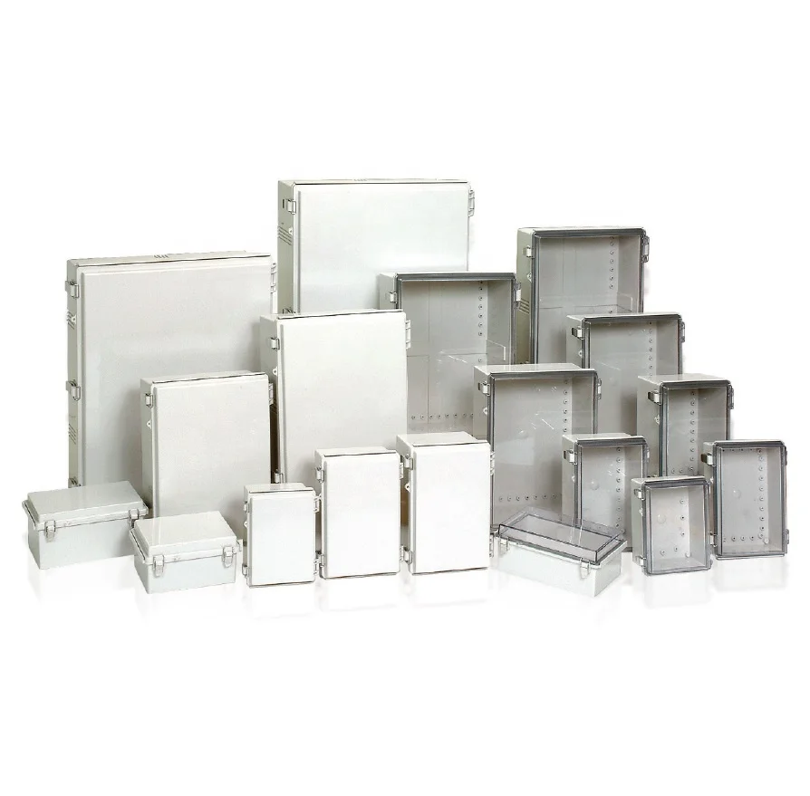 ABS Plastic Enclosure IP67 (Molded hinge type), BOXCO, Type 4X waterproof, Made in korea