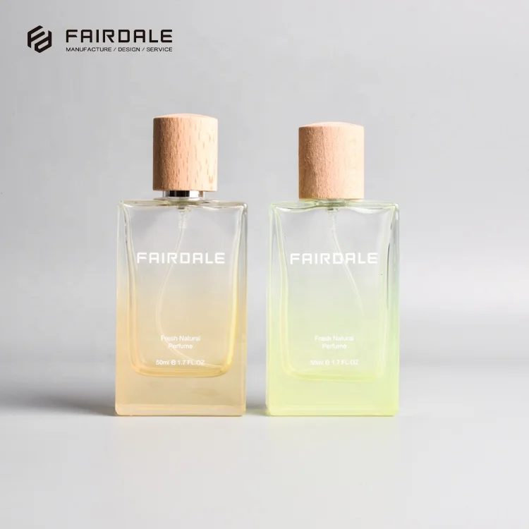  Fairdale деревянная крышка для косметической упаковки со стеклянной бутылкой