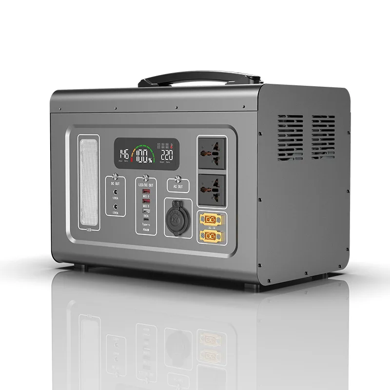 200W-1200W Portable Solar Power Station with 50W/60W Solar panel Solar Generator Battery Power Supply Solar Energy System