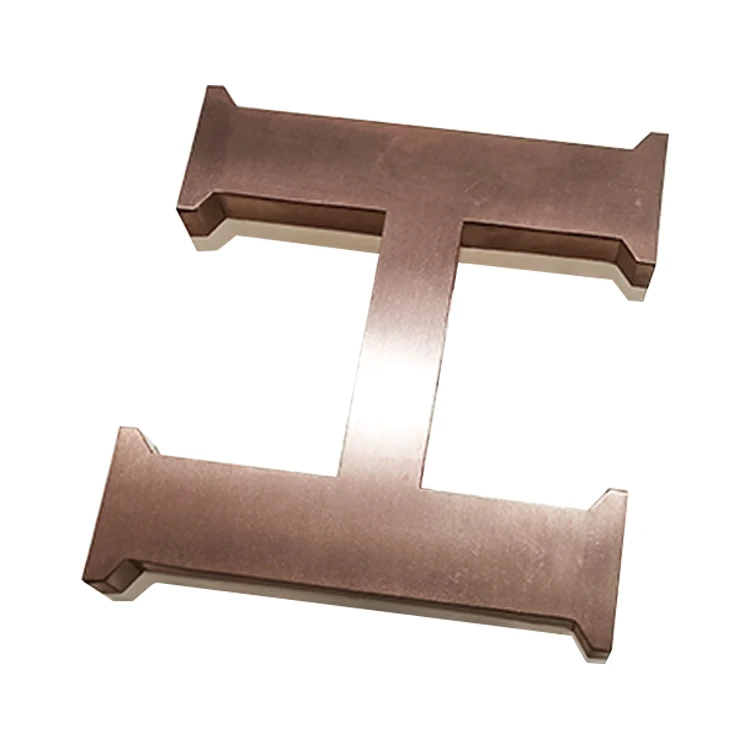 Новый стиль рекламный знак персонажа из нержавеющей стали Led золотое покрытие буквы алфавита