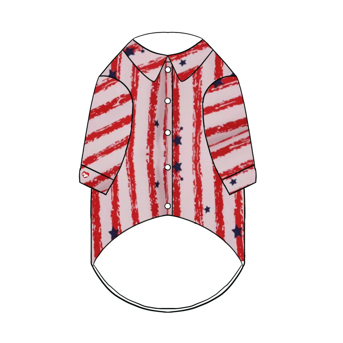 JYACWEAR Pet Clothes USA Style 100% Cotton Shirt Summer Large Dog T Shirt OEM ODM 8XL Big Dog