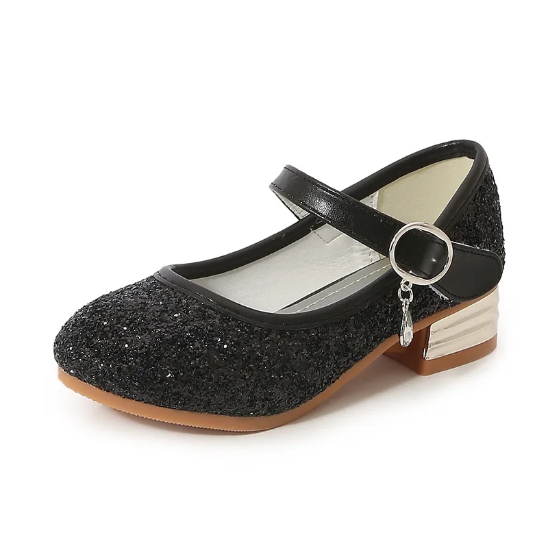 ChouShan OEM Sandal Putri 2022 New Four Seasons Fashion Catwalk Crystal Girls Princess Shoes