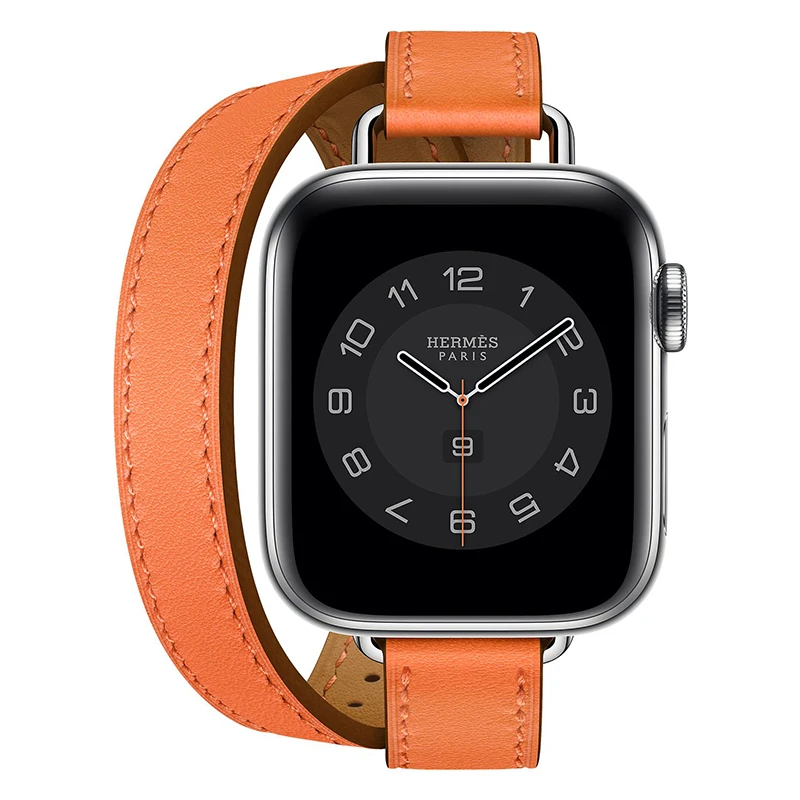 SKYLET New Arrival  Wholesale Luxury Smart Watch Strip for Apple Watch Leather Watchband