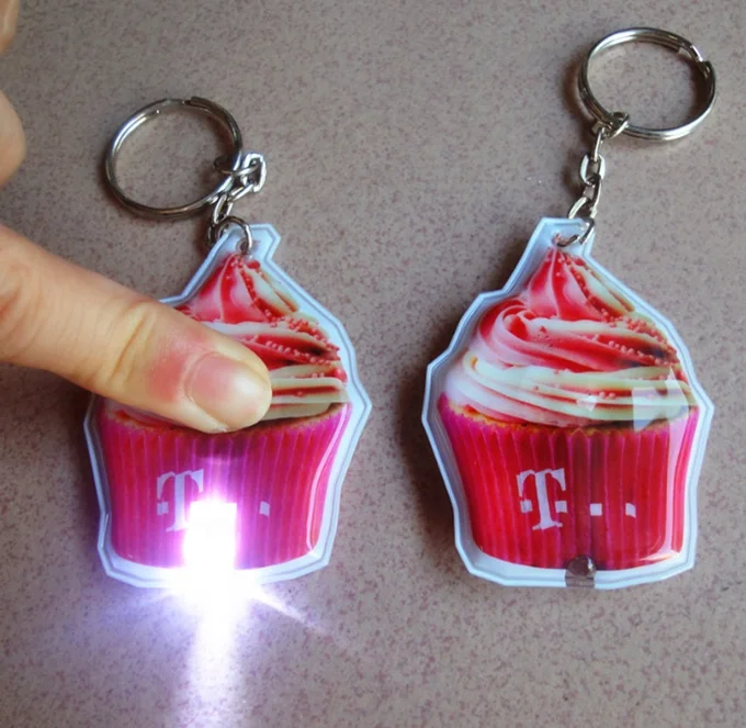 Souvenir Gifts Pvc LED Keychain Light,Custom Promotion Product,Wholesale Cheap Keychain