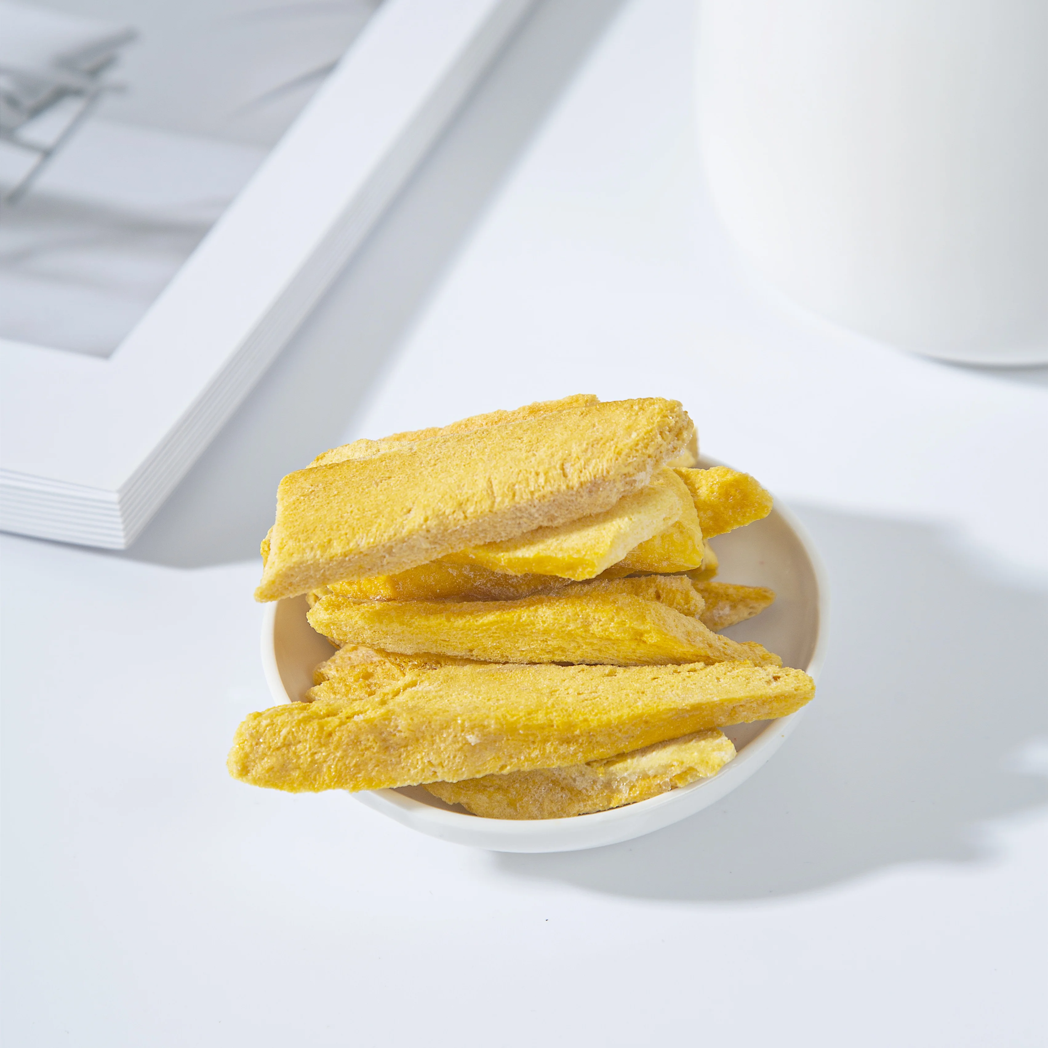 Wholesale High Quality Natural Freeze Dried Fruit Freeze Dried Mango Slice