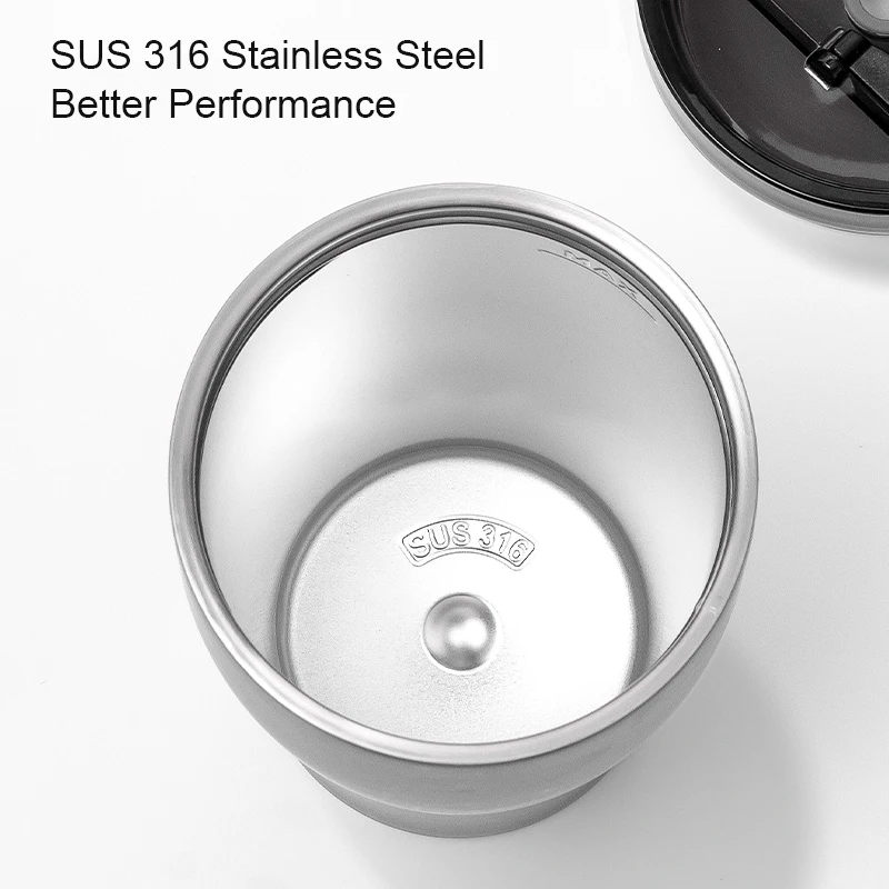 Bulk custom logo vacuum insulated double wall metal stainless steel cold drink travel coffee tumbler mug with straw lid