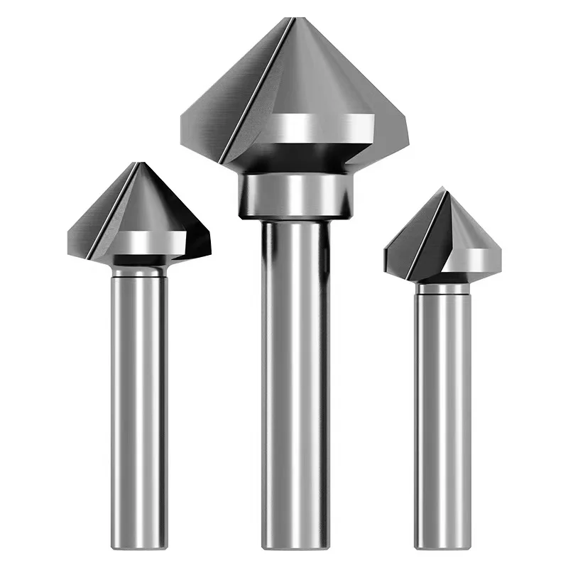 Factory High Quality HSSE-Uncoated 60 degree 3F Chamfer Cutter