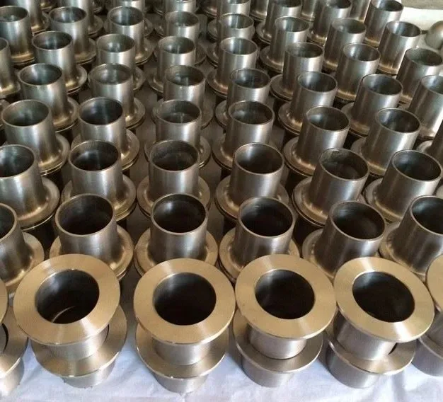 Factory ASME B16.9 Butt Welded Pipe Parts Titanium Alloy Pipe Collar Titanium Stub End