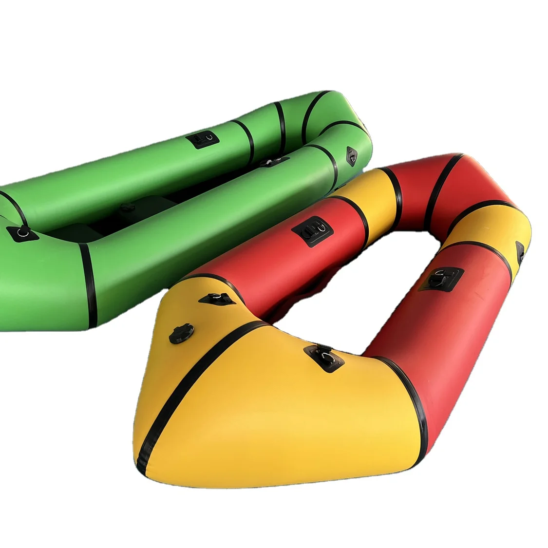 2024 Hot sale Pack Raft OEM Factory Price Inflatable single Kayak Pack Raft