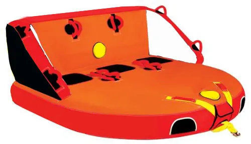 Custom Water Sports 3 Person Sofa Boat Water Inflatable Towable Ski Tube
