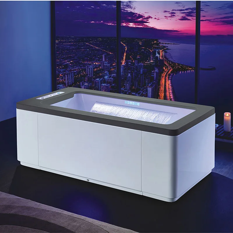 Высококлассная отдельно стоящая прямоугольная ванна для серфинга Jakuzzi гидромассажная Ванна купания акриловые ванны Jaccuzi