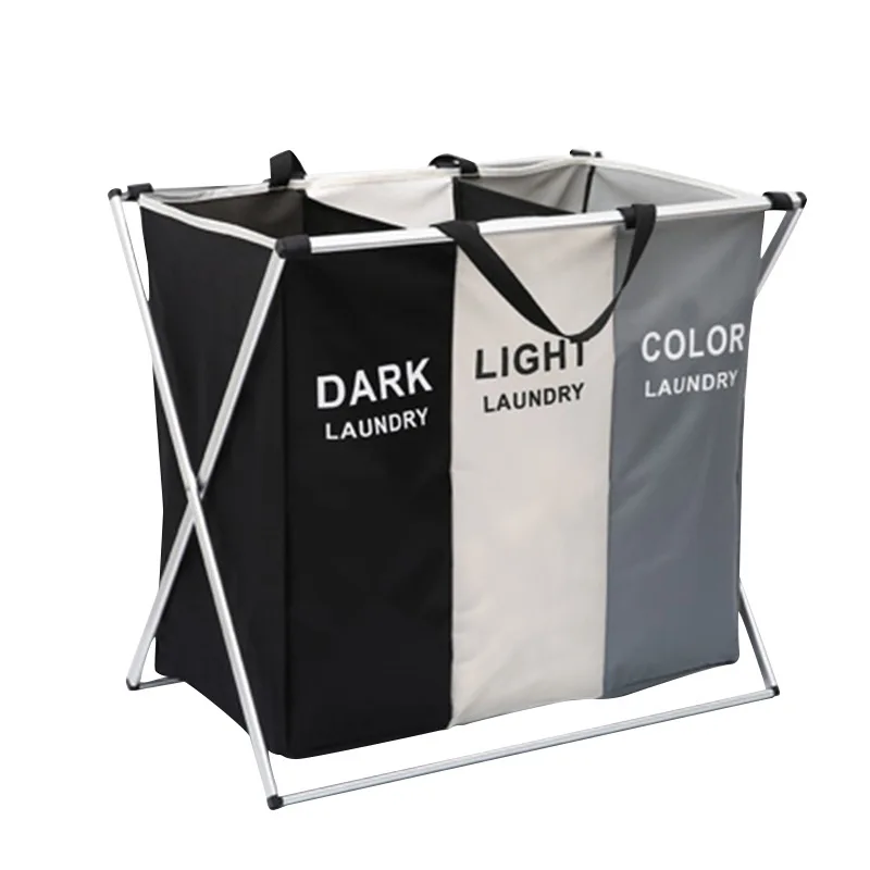High Quality Waterproof Portable Folding Collapsible Bathroom Bag Dirty Cloth Storage Hamper Laundry Basket