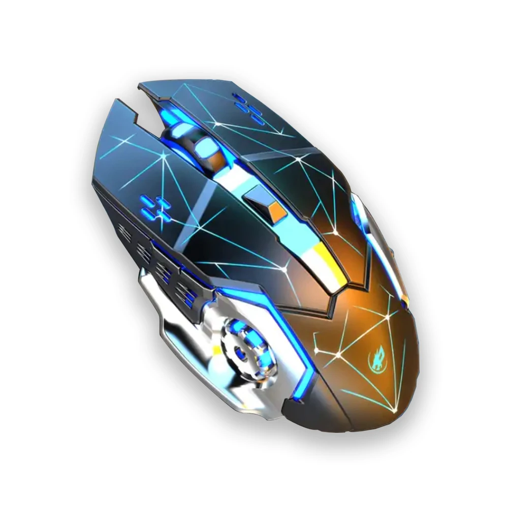 white rgb optical maus inalambr computer optical recargable muis mouse gamer wireless inalambrico