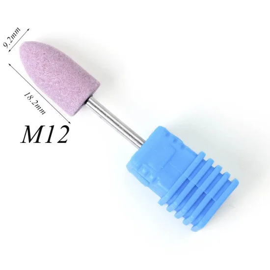 Various High Quality Ceramic Nail Drill Bits Manicure Pedicure Burr File Electric Grinding Bit For Drill Machine