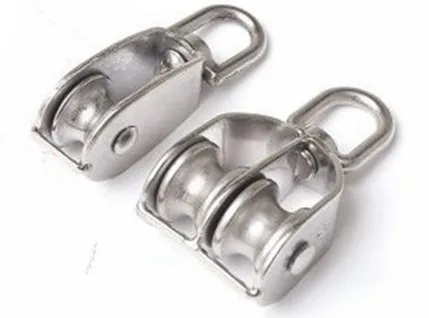 Rigging hardware product M20 M25 M32 M50 M100 lifting stainless steel pulley block