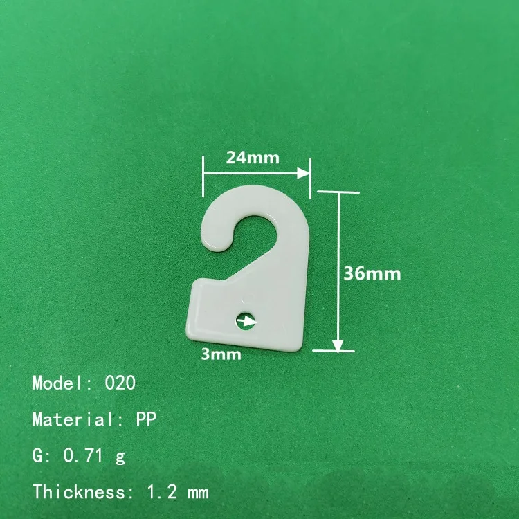 Оптовая продажа от производителя прозрачный пластиковый пакет крючок для носков аксессуары упаковки одежды