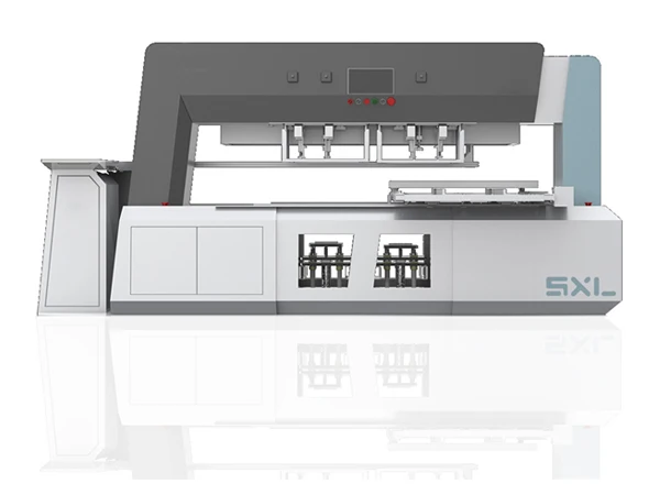 LF-1060SPD Double heads stripping machine with paper