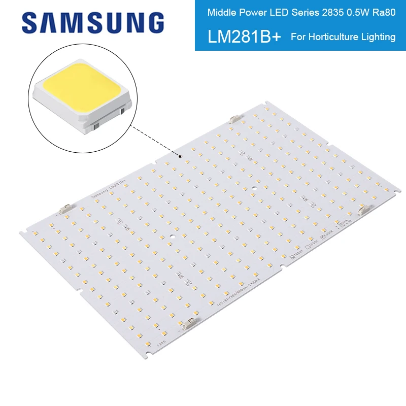 Изготовленный на заказ Samsung LM281B 301H полный спектр 10 Вт 50 100 150 200 светодиодная алюминиевая печатная плата для коммерческих растений