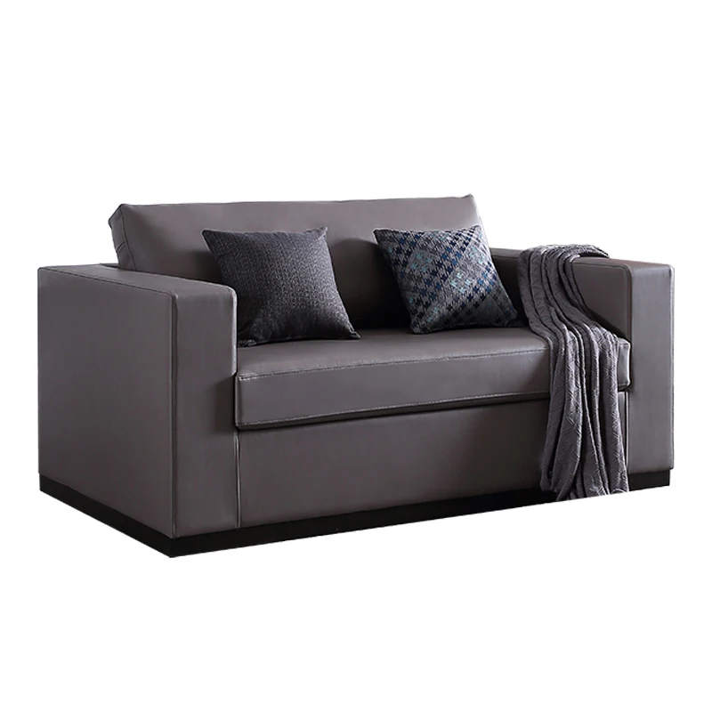 2021 factory direct customized living room Genuine Leather 2 seat sofas manufacturers