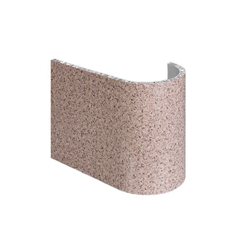 Single Curved Curtain Walls Accessories Facade Column Cladding Aluminum Cladding