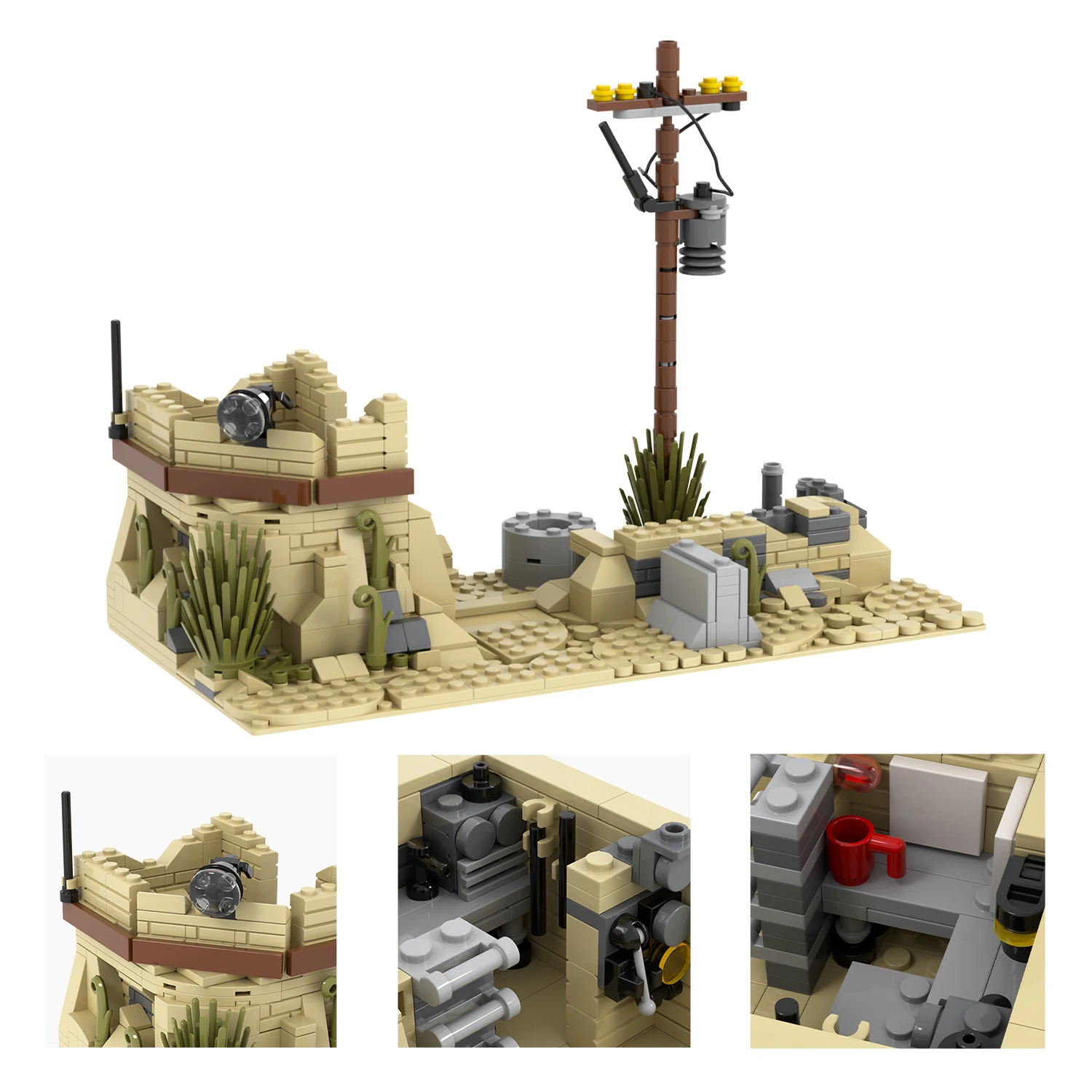 MOC5068 564 шт. конструктор «Военные»