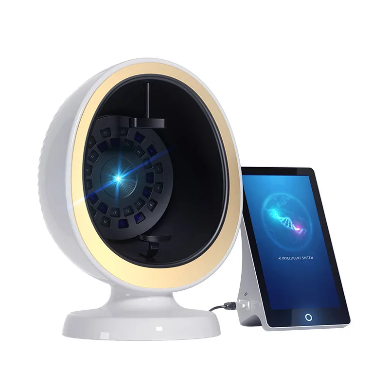 3d AI Face Skin Diagnostics Analyzer Facial Tester Scanner Magic Mirror Device Machine