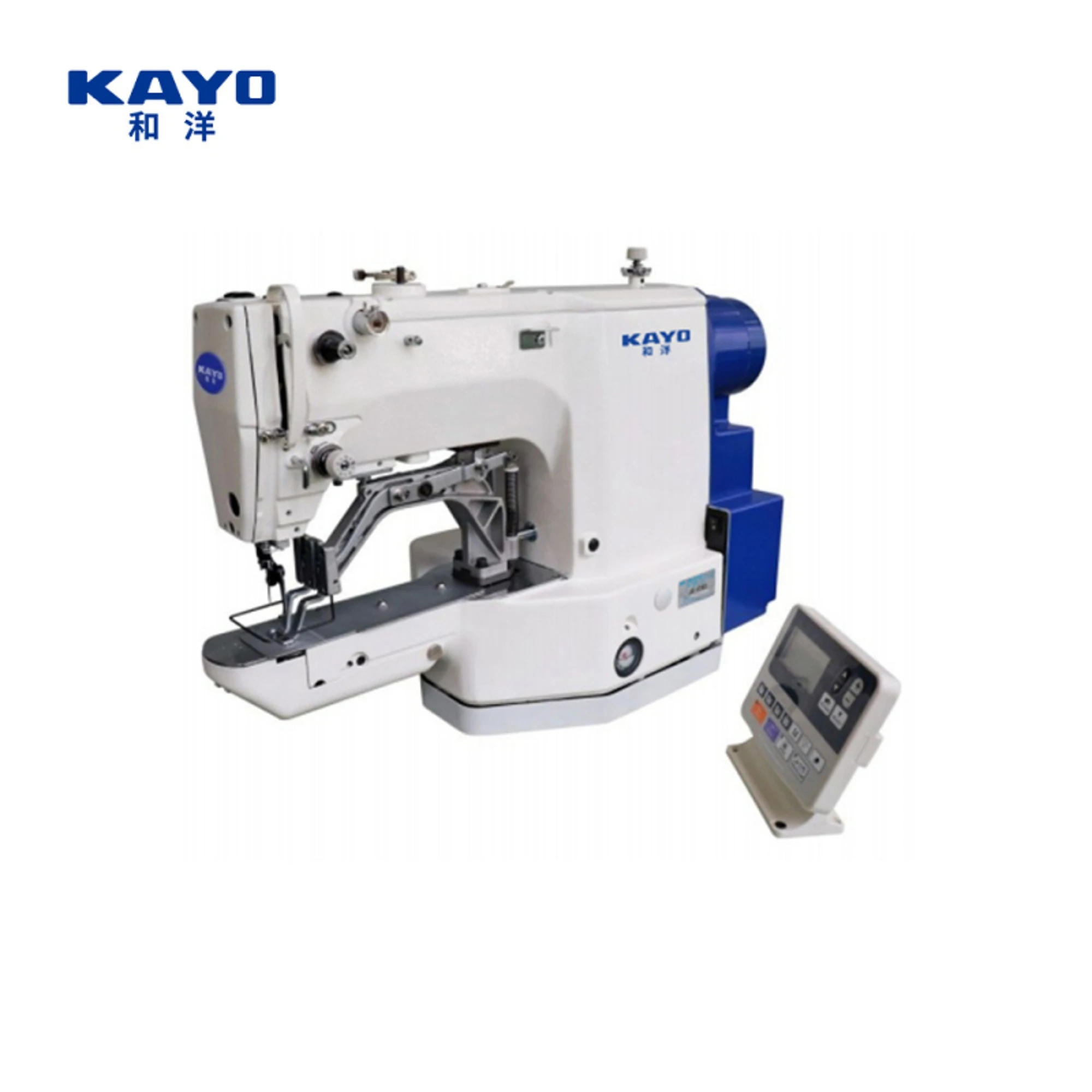 KAYO KA430D Direct drive high speed electronic button sewing machine stitching machine snap fastener