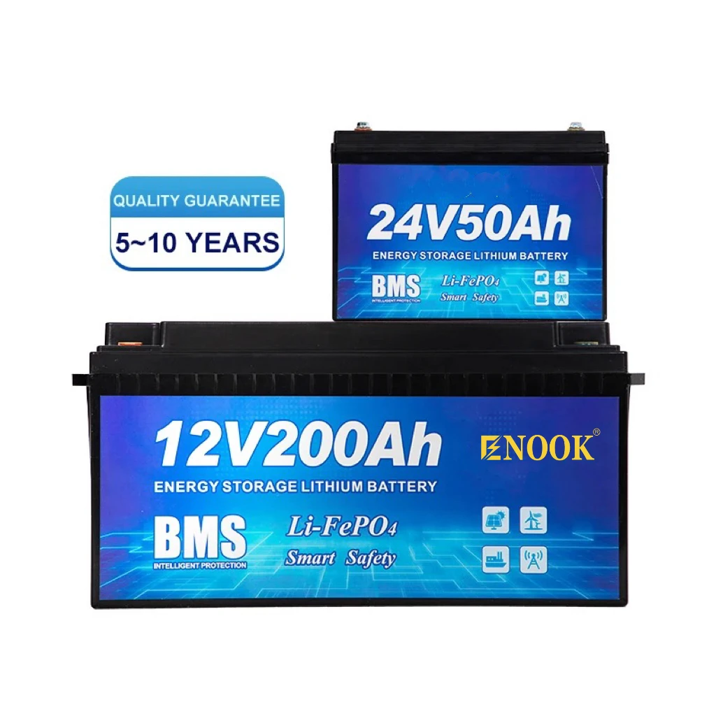 Deep Cycle 12V 100 200 300 400 Ah Lifepo4 Battery 12V 200Ah 100Ah 150Ah 300Ah 400Ah 500Ah Solar 24v lifepo4 battery bms 100a