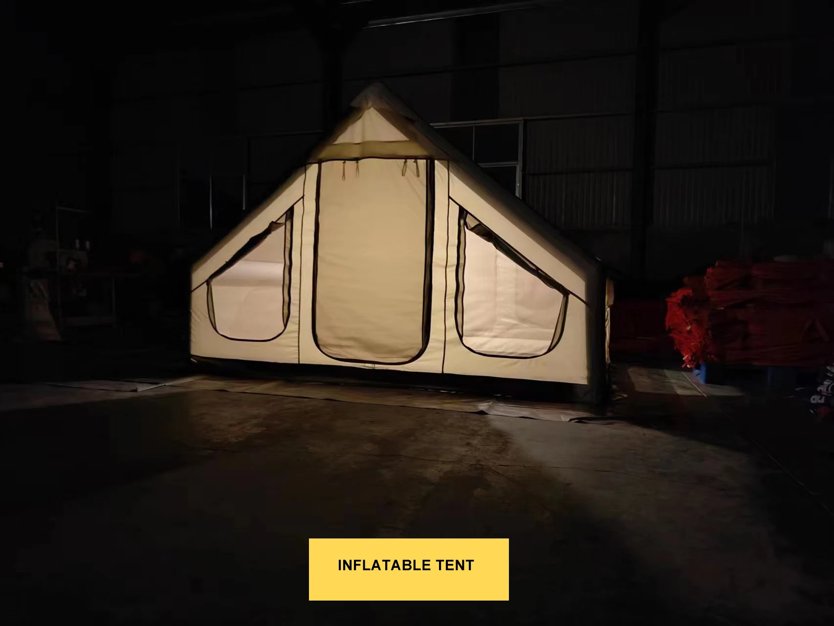 Best Price Waterproof PVC Air Pole Inflatable Tent Outdoor Inflatable Camping Tent