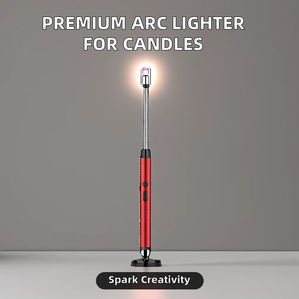 High Quality Electric Arc Lighter Igniter with Long Rod for Camping Candle Lighting