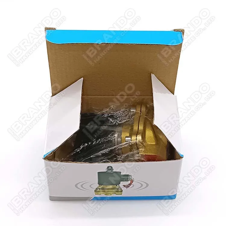 2W160-15 1/2 '2-Way NC водяной латунный электромагнитный клапан FKM диафрагма 12V 24V 110V 220V DC AC