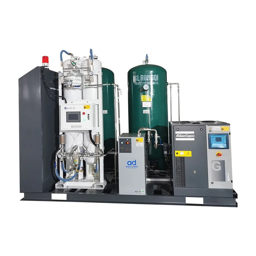 96% Medical Psa Oxygen Plant Making Machine Gas Generation Equipment Planta De Oxigeno Price For Cylinder Refilling Machine