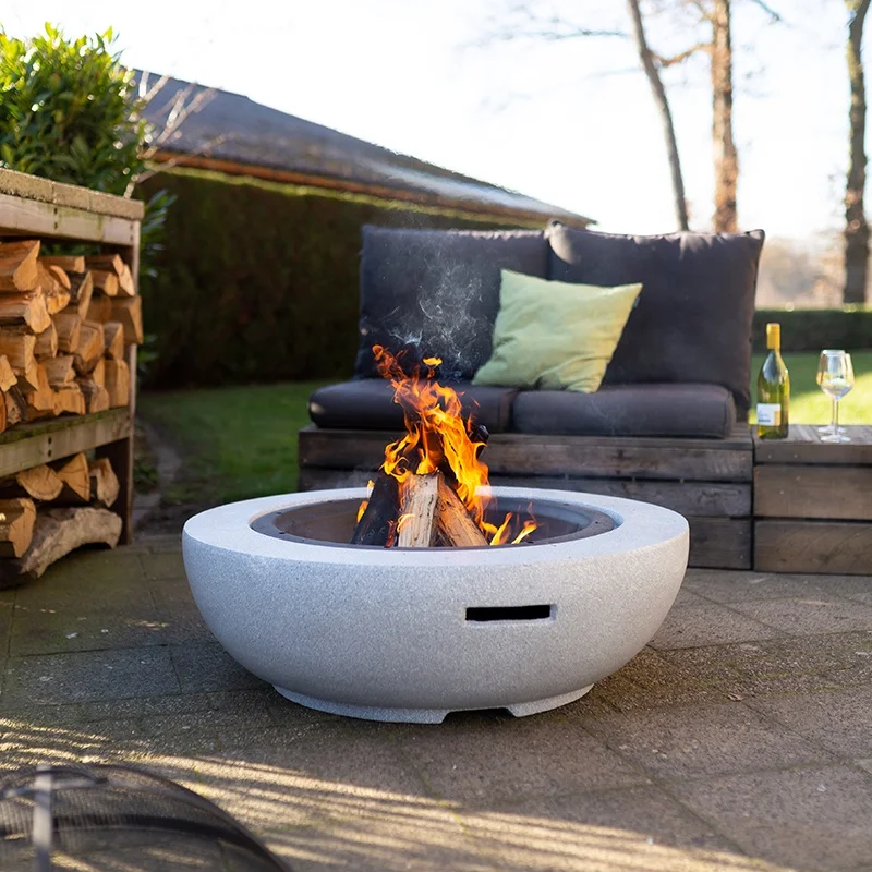 FF445 MGO metal fire bowl with fire poker fire pit bowl for America
