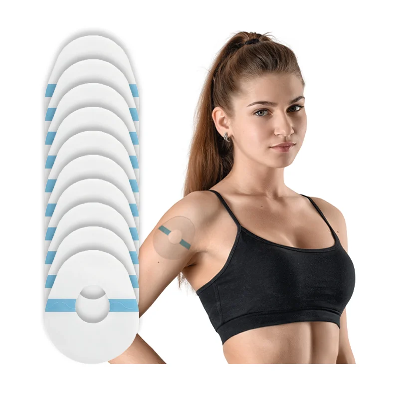 Small Qty Customization Comfortable Material Good Breathability Beige Freestyle Libre 3 Cgm Sensor Patch