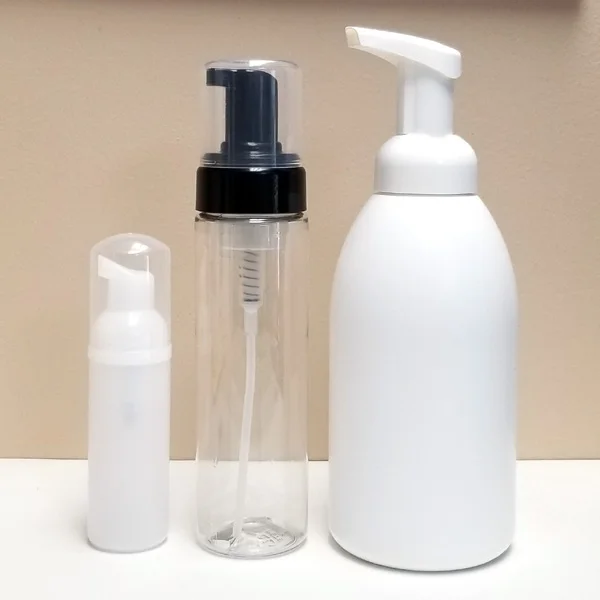 New foam mousse pump bottle frosted foaming soap dispenser pump 250 ml foam pump sprayer
