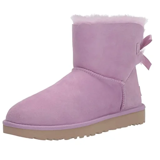 
Wholesale Fashion Ladies Sheepskin Shoes Moulti Color Women Winter Snow Boots Lamb Wool Fur Boots With one Bows 