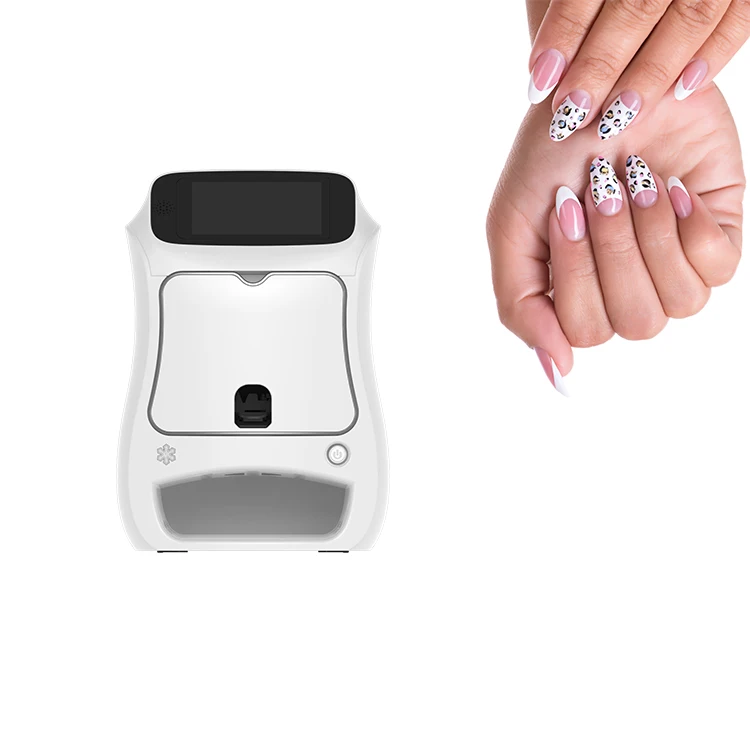 newest portable automatic nail diy mobile art nail printing