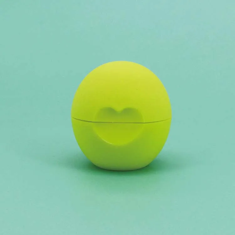 High Quality  Open heart Shape Lovely color lip balm multicolor  lip balm chapstick