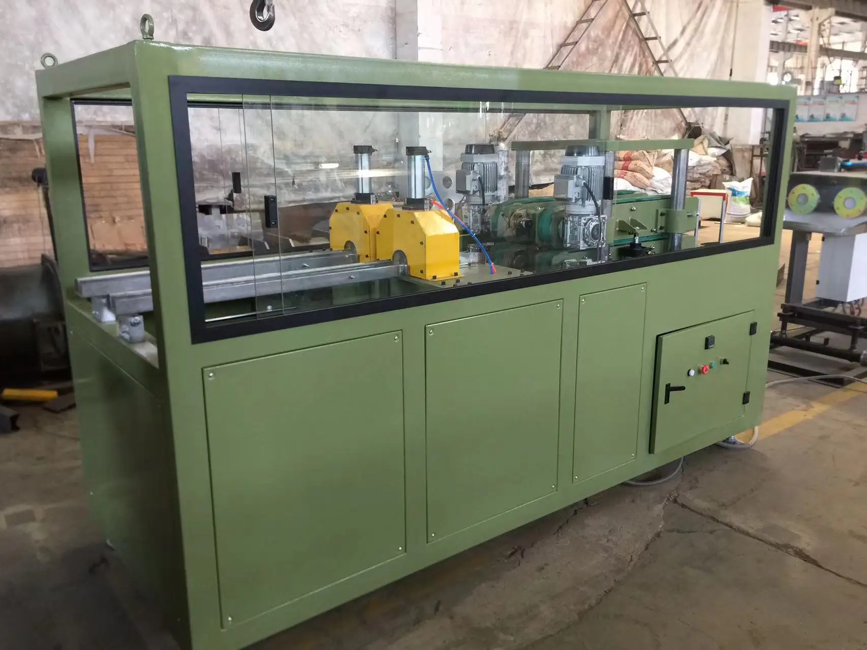 Fosita 16-32mm Two Cavity  PVC Plastic Electric Conduit Pipe Extrusion Making Machine Fully Automatic