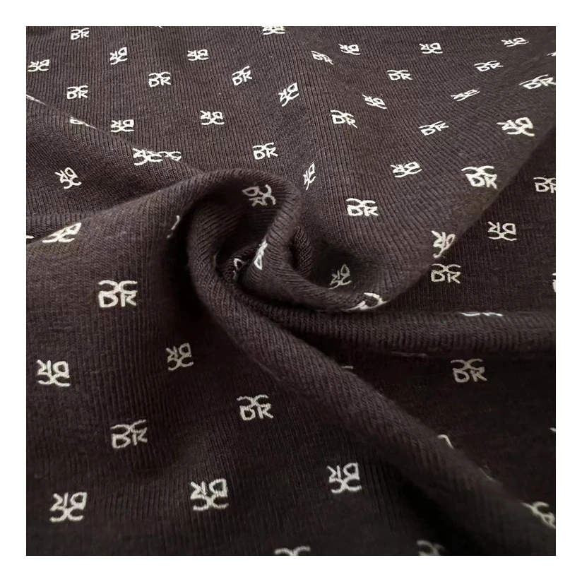 Factory Price 63% Bamboo 32%Cotton 5% Spandex Knitted Organic Bamboo Fabric for Clothing