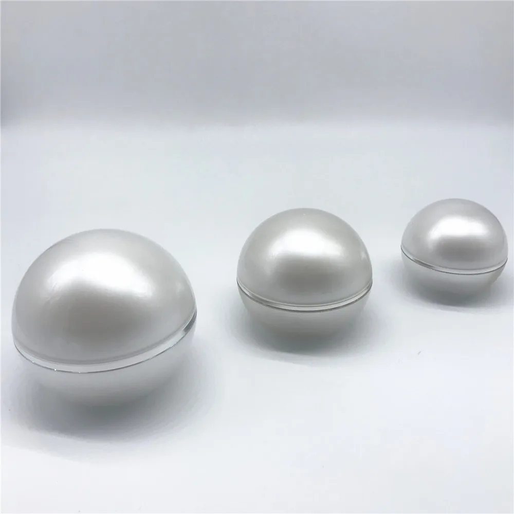 
Elegant 30g 50g acrylic luxury cosmetic ball jar 