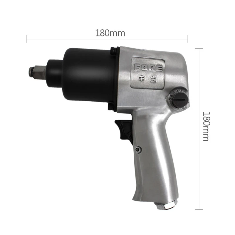 JRS high quality Twin Hammer Air Impact Wrench front exhaust Pneumatic air wrench Tools