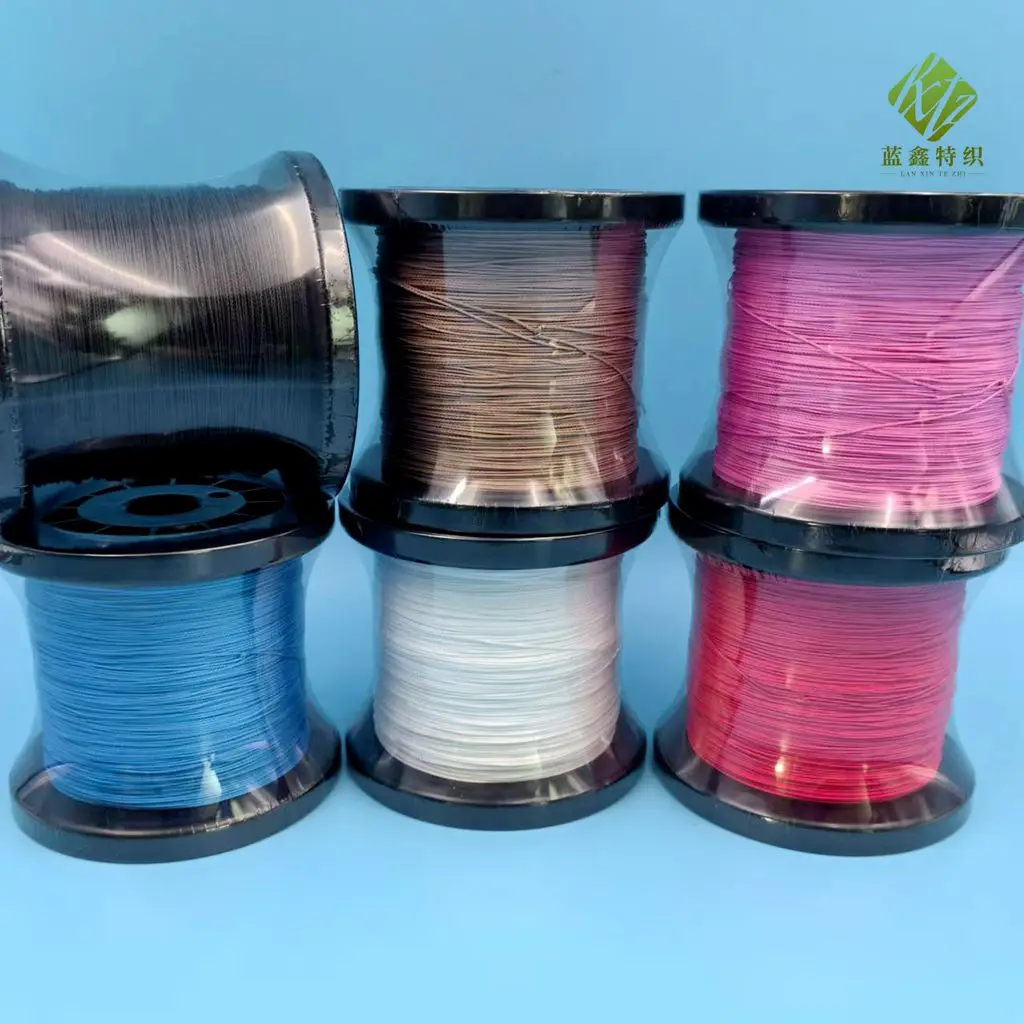 Hot selling 0.6mm 0.8mm 1.0mm 1.2mm 500M 16 Strands Braided Fishing Line 16 Weave Braid braid line UHMWPE lead core fishing line