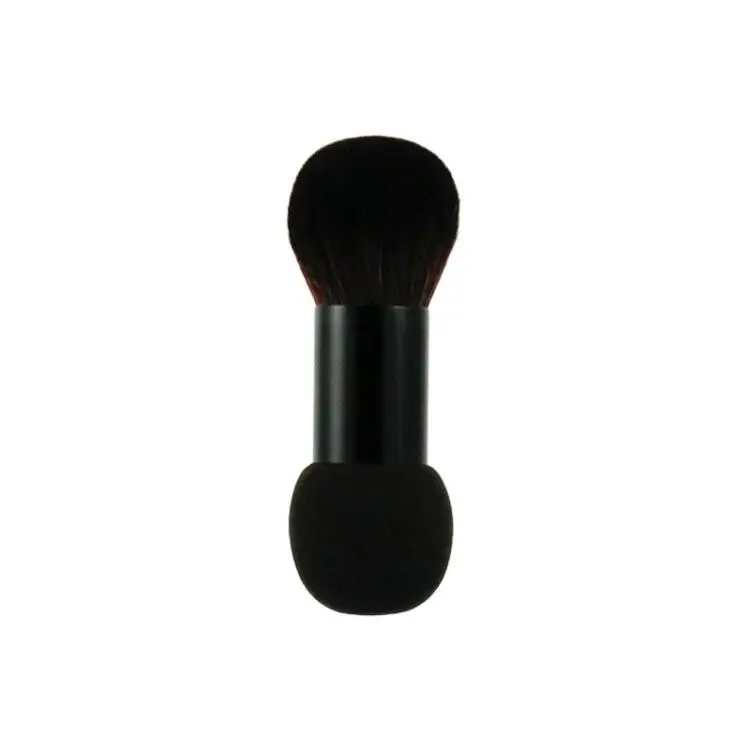Double-headed makeup powder powder puff and makeup brush cosmetic 2 in 1 beauty tools