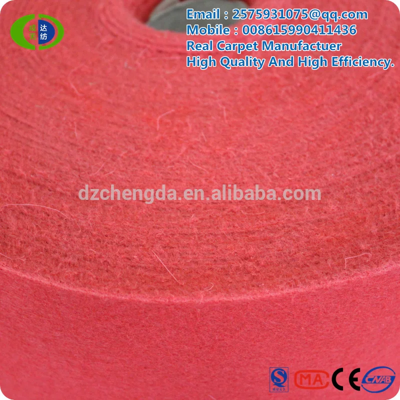 Customized non woven carpet velour floor carpet manufacturer velour carpet