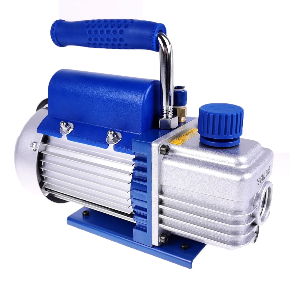 Rotary Vane Air Conditioner Refrigerator Pumping High Vacuum Vacuum Pump Air Inlet Thread 7-16-20 FY-1H-N 1L Portable