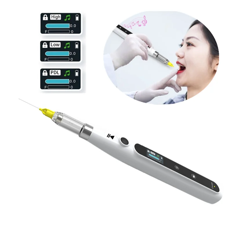 Dental Instrument Painless Oral Local Anesthesia Device Wireless Booster with Music Endodontic Treat For Dentist