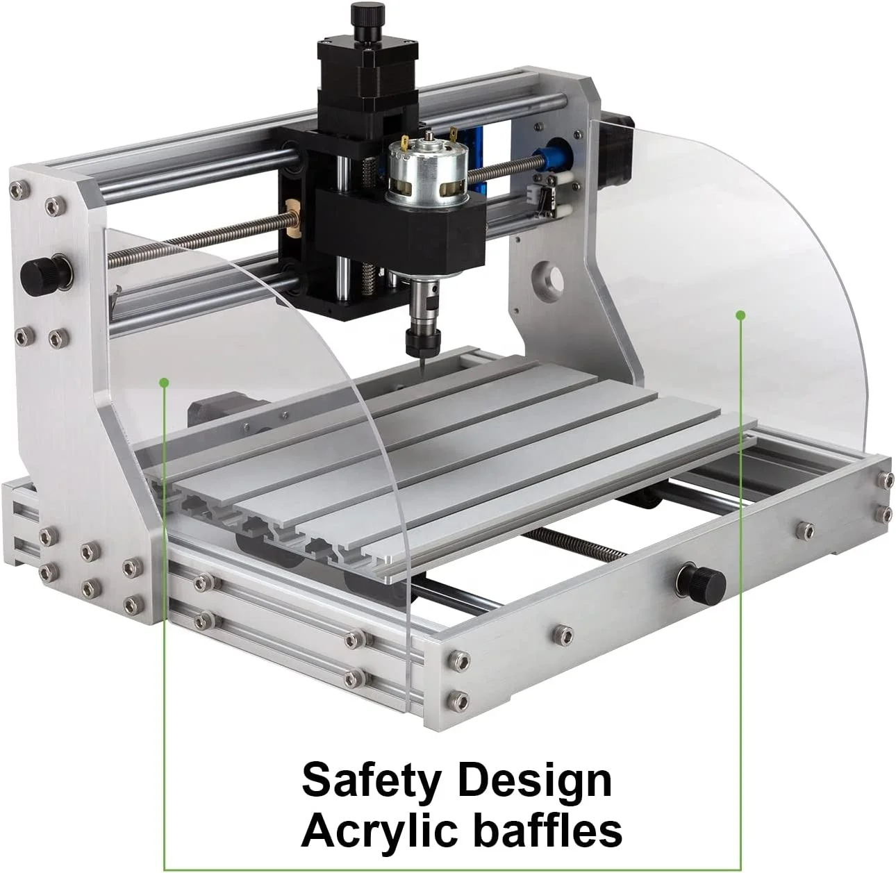 Handi DIY 3018 Pro CNC router engraving machine Aluminum Frame with 775 spindle motor 12-24V