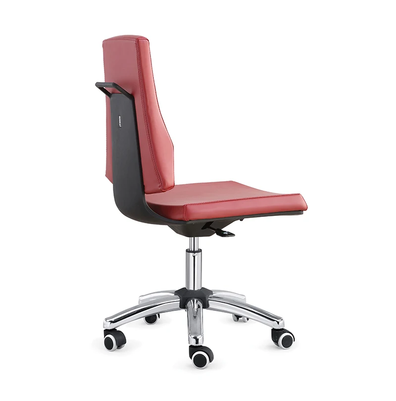 Quality approved armless swivel chatting chair saddle chair ergonomic