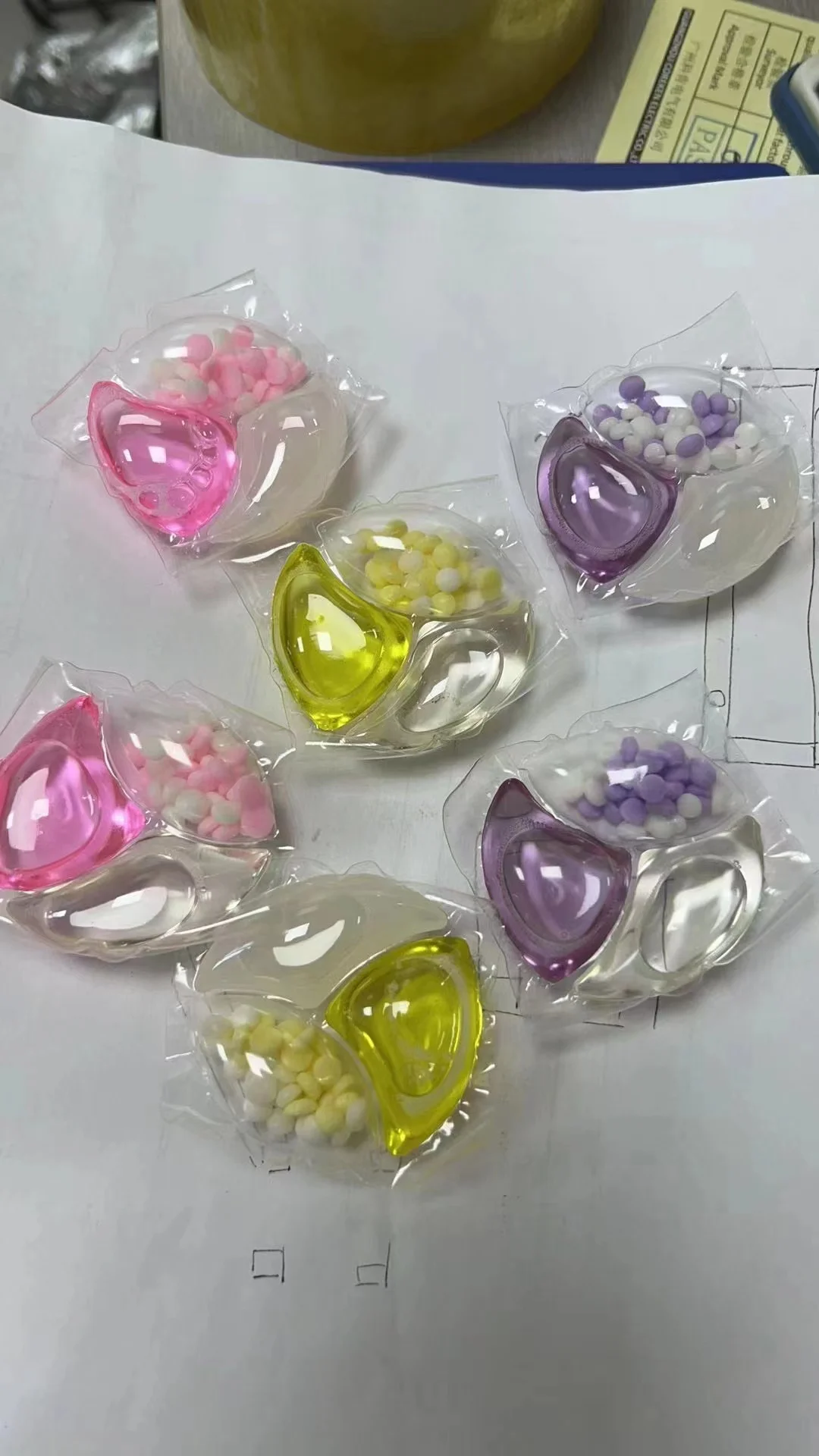 Laundry Detergent Pods Llaundry Beads Detergent  Washing Powder Soap Washing Products